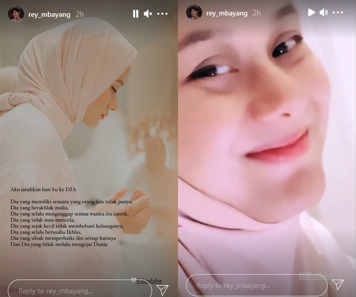Rey Mbayang Lakukan Hal Manis Ini Hingga Puji Habis-habisan Dinda Hauw Usai Wajah Sang Istri Dibully