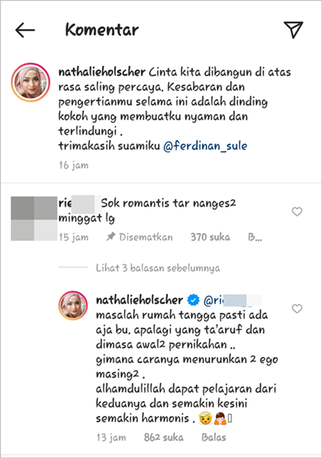 Dicibir Sok Romantis Hingga Disindir Soal Minggat di Foto Bareng Sule, Nathalie Holscher Jawab Adem