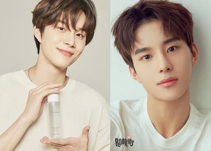 Potret Jungwoo NCT untuk Nature Republic dan sebelum debut diperbandingkan netizen Korea Selatan di Pann Nate[photo