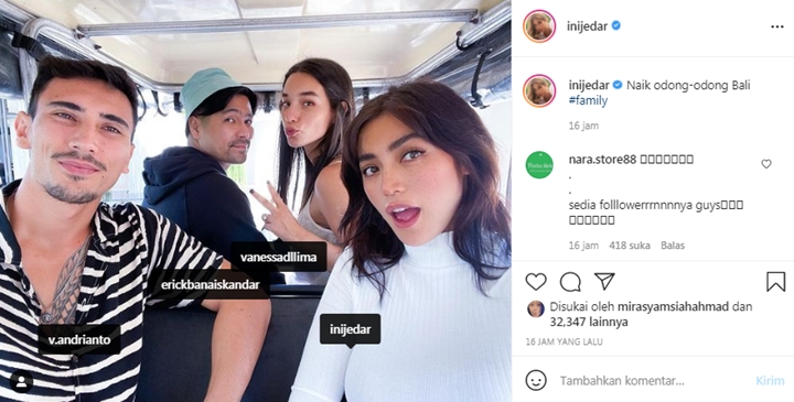 Jessica Iskandar Tampil Seksi Ngaku \'Wanitamu\', Foto \'Family\' Bareng Vincent Verhaag Auto Disorot