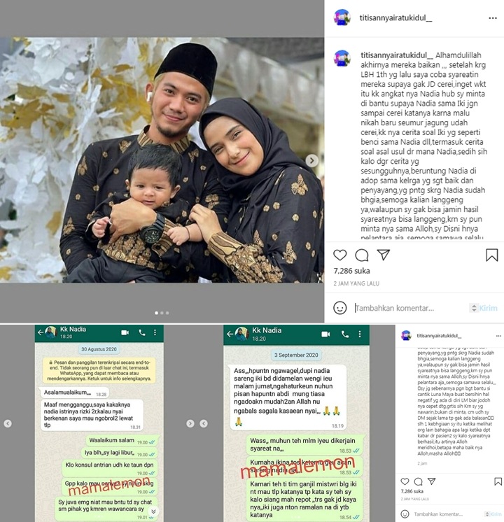 Peramal Titisan Nyai Ratu Kidul Ternyata Berjasa Bikin Rizki DA dan Nadya Mustika Rujuk?