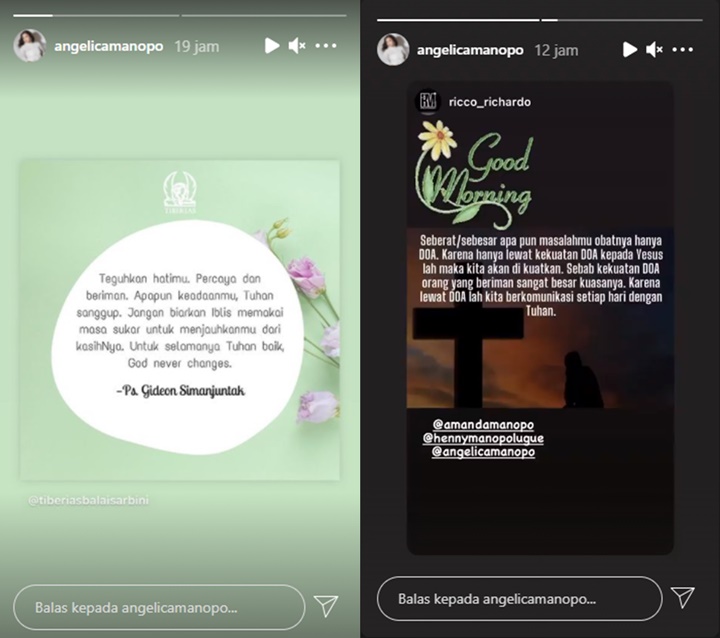 Ibunda Meninggal Dunia, Postingan Terakhir Kakak Amanda Manopo Bikin Sedih