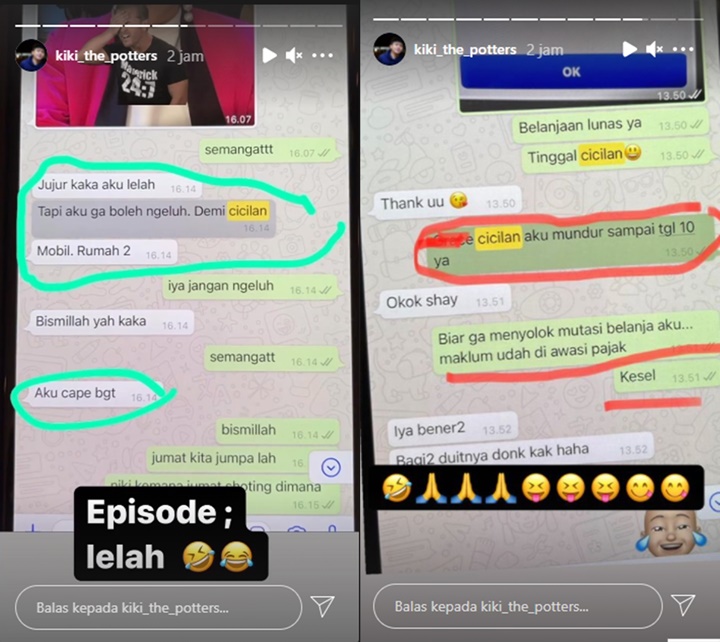 Kiki The Potters Bongkar Rahasia Nikita Mirzani Lelah Jadi Artis, Terpaksa Kerja Karena Cicilan?