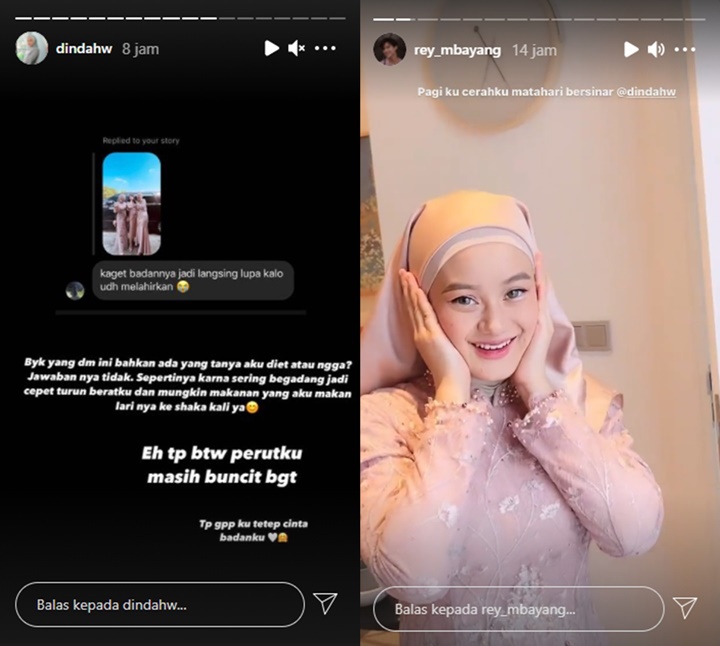 Badan Kurusan, Dinda Hauw Disebut Rey Mbayang Valak Tercantik Gara-gara Dandan Begini