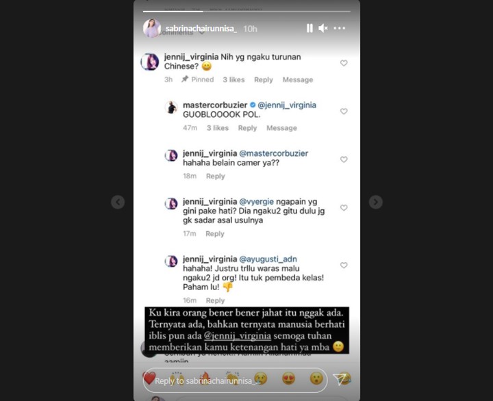 Sabrina Chairunnisa Disebut \'Ngaku-ngaku\' Turunan Chinese Usai Bagikan Potret Neneknya yang Wafat