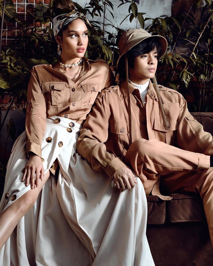Bak <i>couple goals</i>, Cinta Dan Angga kompakan <i>outfit</i> 