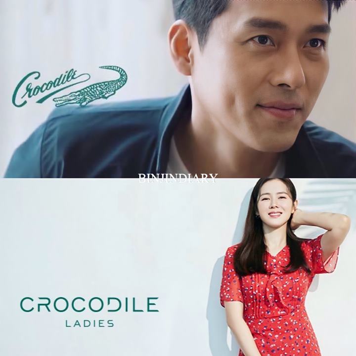 Hyun Bin dan Son Ye Jin menjadi model Crocodile