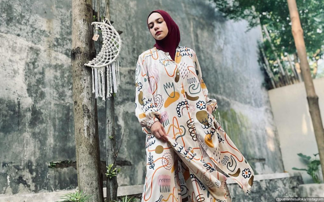 Sempat Disentil Soal Hijrah, Putri Anne Pakai Hijab Ala Turban yang Perlihatkan Leher Justru Dipuji