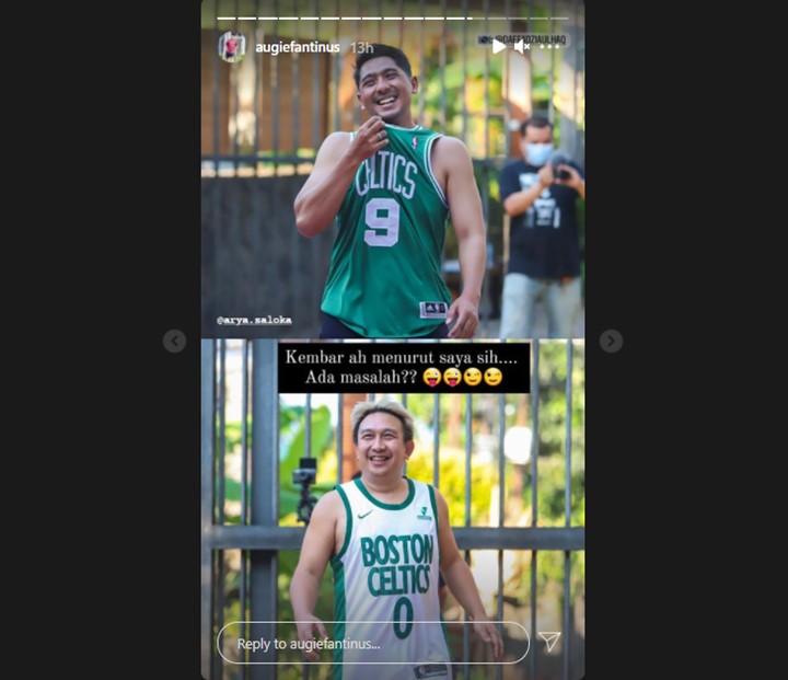 Potret Arya Saloka Main Basket Bikin Ibu-ibu Kesengsem