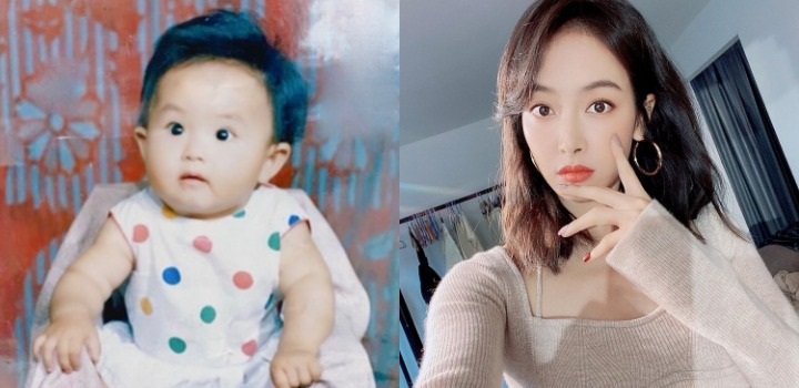 Potret lucu saat Victoria bayi