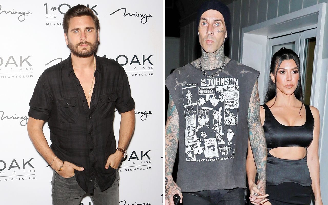 Sempat Tak Beri Restu, Scott Disick Pasrah Bila Kourtney Kardashian Dan Travis Barker Nikah?