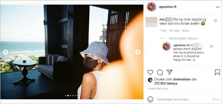 Adam Rosyadi Kena Cibir, Pembelaan Agnez Mo Makjleb: He’s My Boyfriend