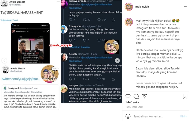Niko Al Hakim Pernah Live IG Tak Senonoh, Adhisty Zara Terciduk Komen Begini 2