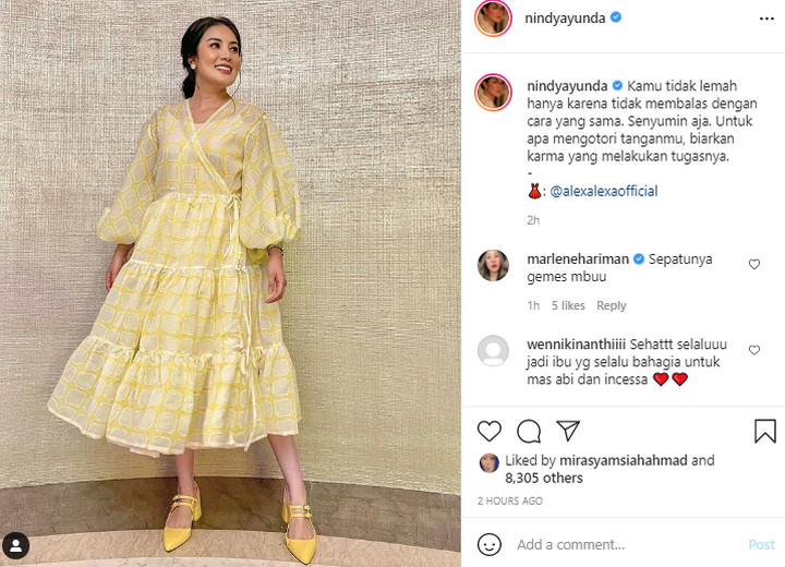 Nindy Muak ke Olla Ramlan?