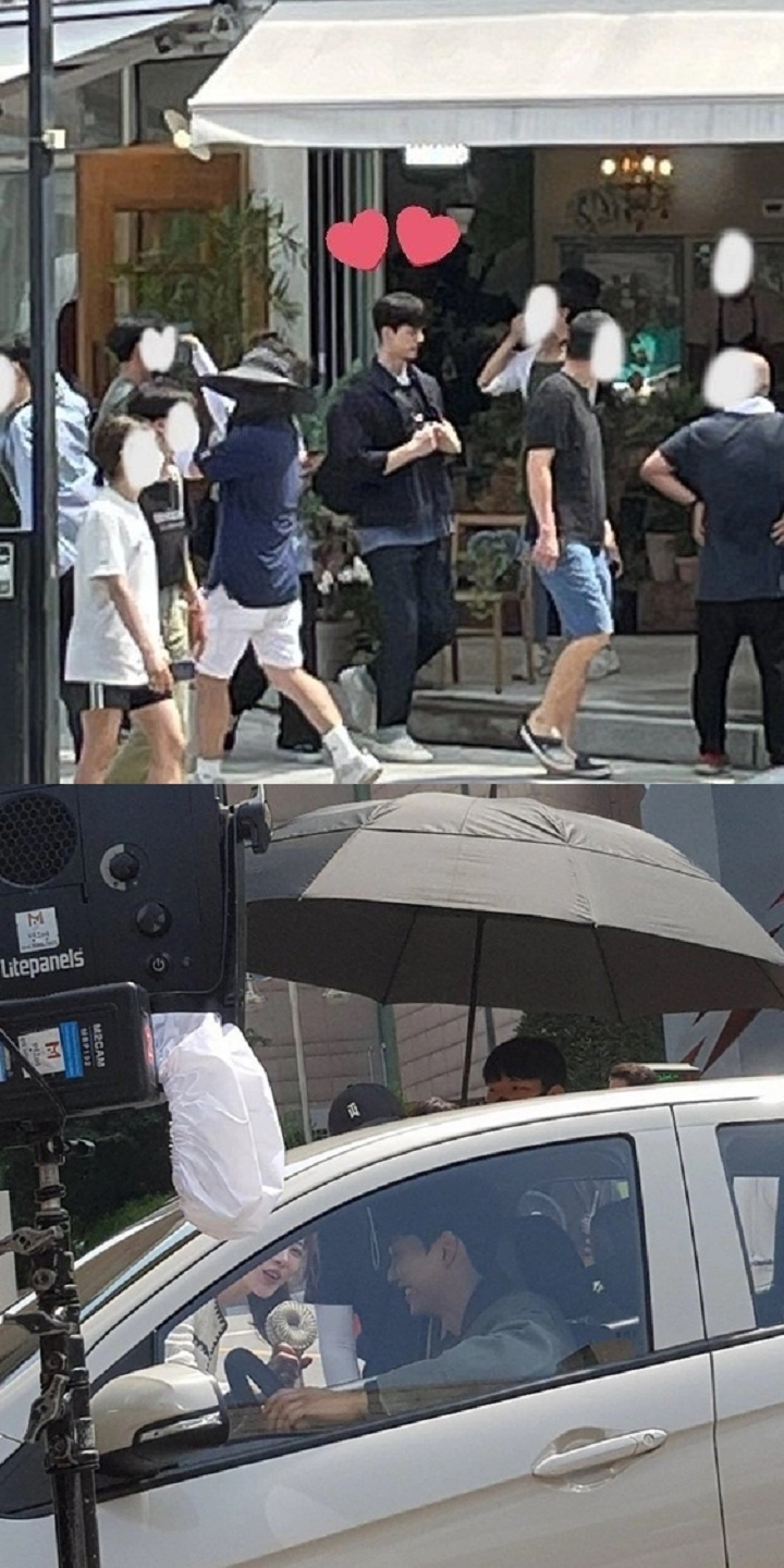 Song Kang Kepergok Syuting \'Cruel Story of Office Romance\', Tetap Ganteng Meski dalam Foto Blur!