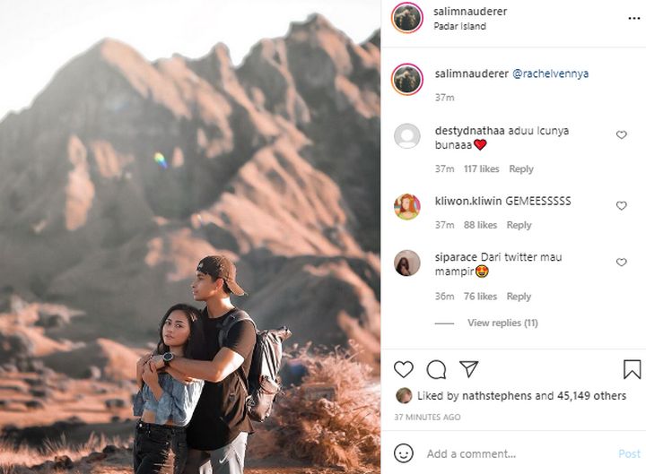 Rachel Vennya Mesra Bareng Salim Naureder