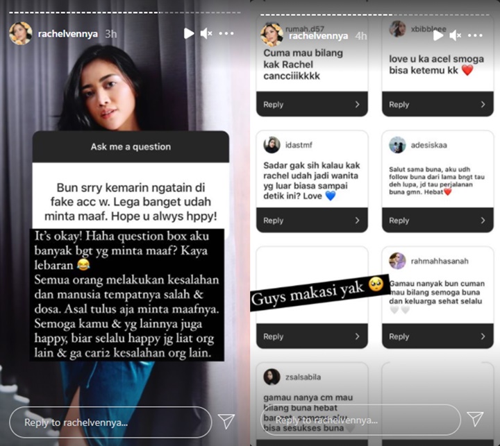 Rachel Vennya Dibanjiri Permintaan Maaf Usai Dihina Hingga Jadi Bahan Gunjingan, Begini Reaksinya
