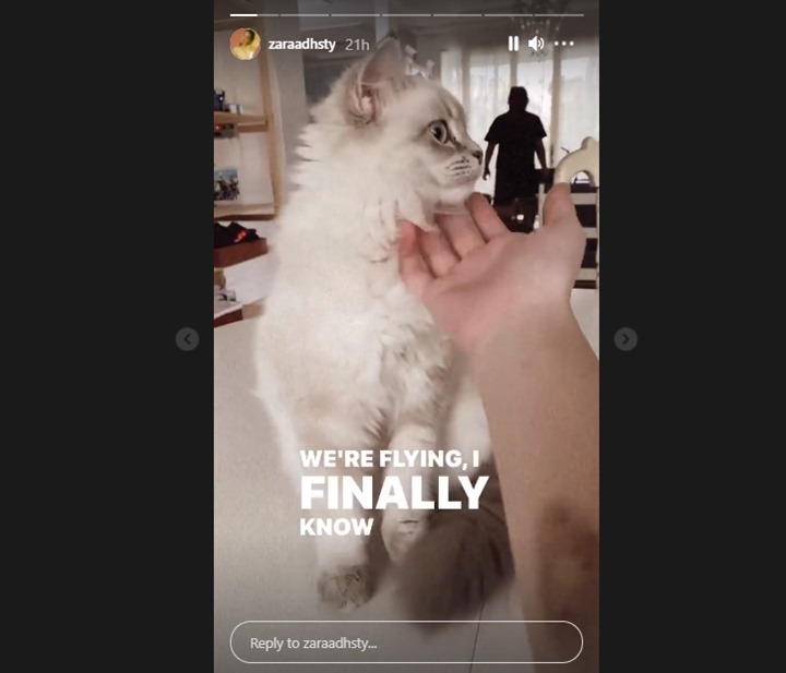 Kembali Aktif Main Instagram, Luka Lebam di Tangan Adhisty Zara Disorot