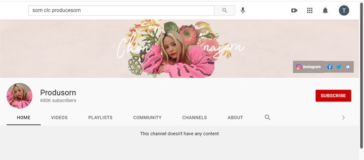 Sorn CLC Hapus Semua Video di Saluran YouTube Pribadi Tuai Kecurigaan