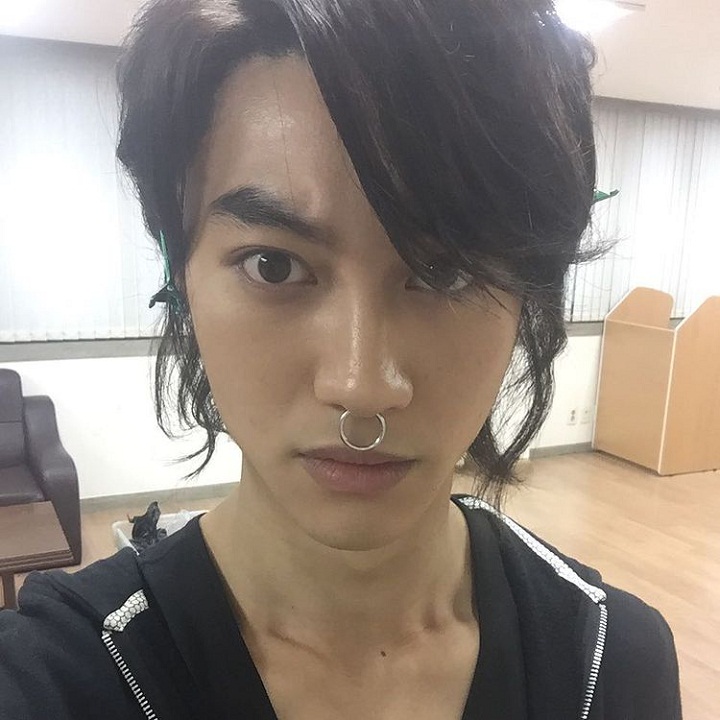 Momen pamer tindik   yang unyu