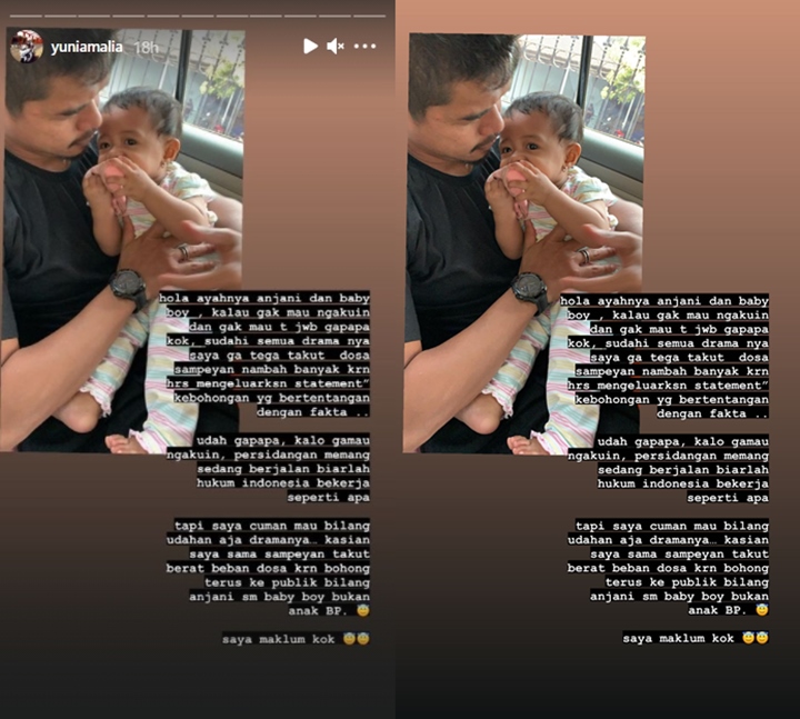 Amalia Fujiawati Bagikan Potret Bambang Pamungkas Bareng Bayinya: Sudahi Drama