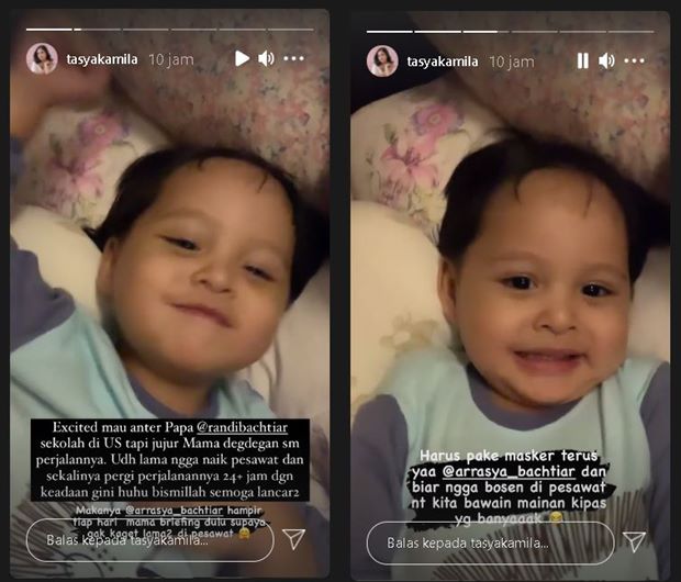 Tasya Kamila Ngaku Deg-degan Jelang Antar Suami Sekolah di Amerika, Kenapa?