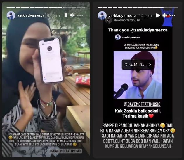 Zaskia Adya Mecca Histeris Di-follow Musisi Idola, Kenang Lagi Cerita Bukti Ngefans dari SD