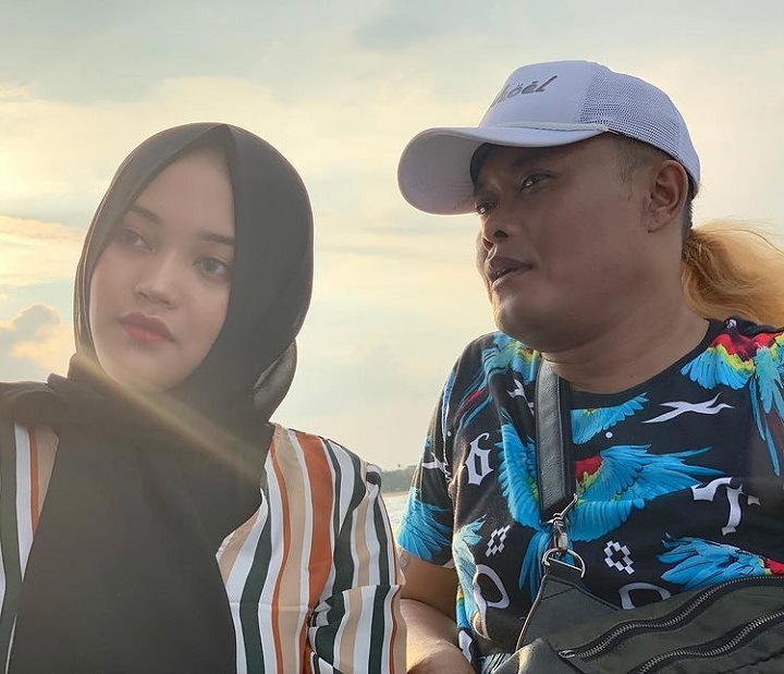 Menikmati momen liburan
