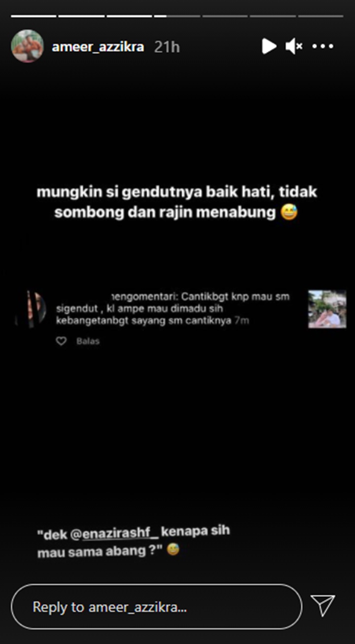 Bela Alvin Faiz, Ameer Azzikra Kena Body Shaming Sampai Ngadu ke Istri