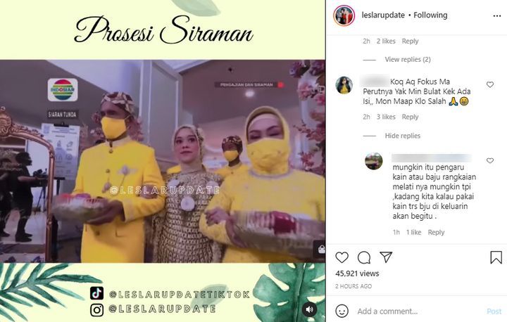 Lesti Andryani Disindir Hamil Duluan