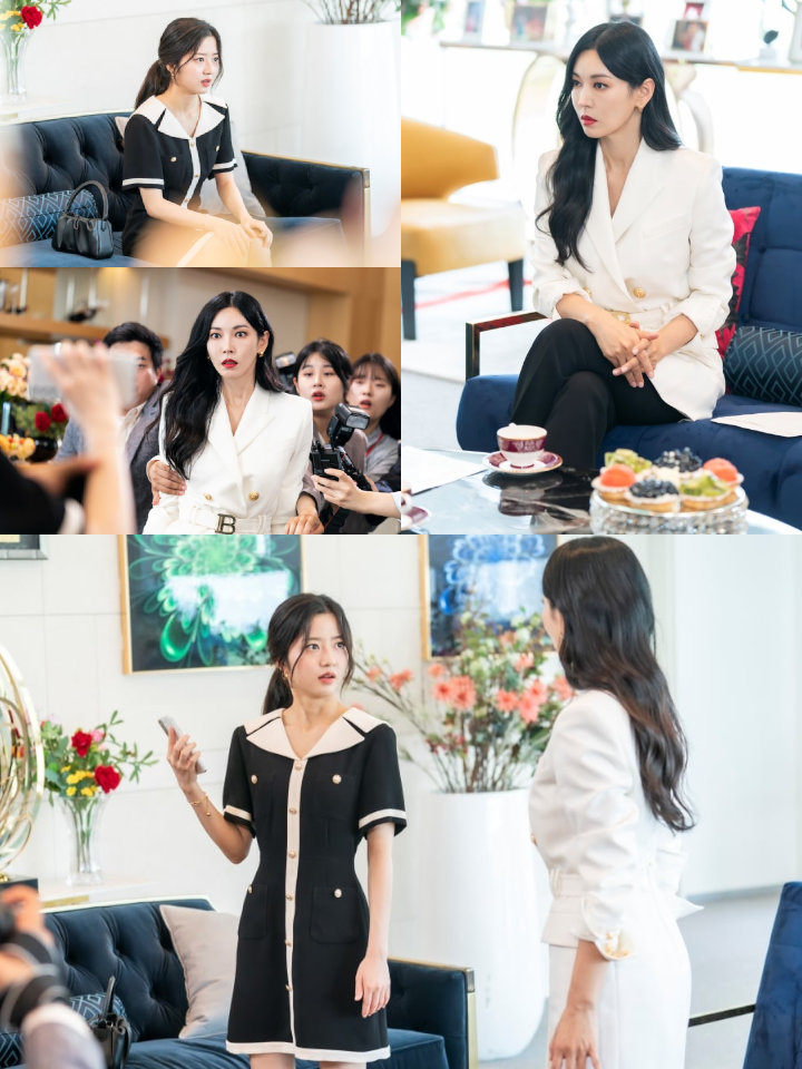 Siap Jatuhkan Pembunuh Ibunya, Kim Hyun Soo Ancam Kim So Yeon di Foto Adegan \'Penthouse 3\'