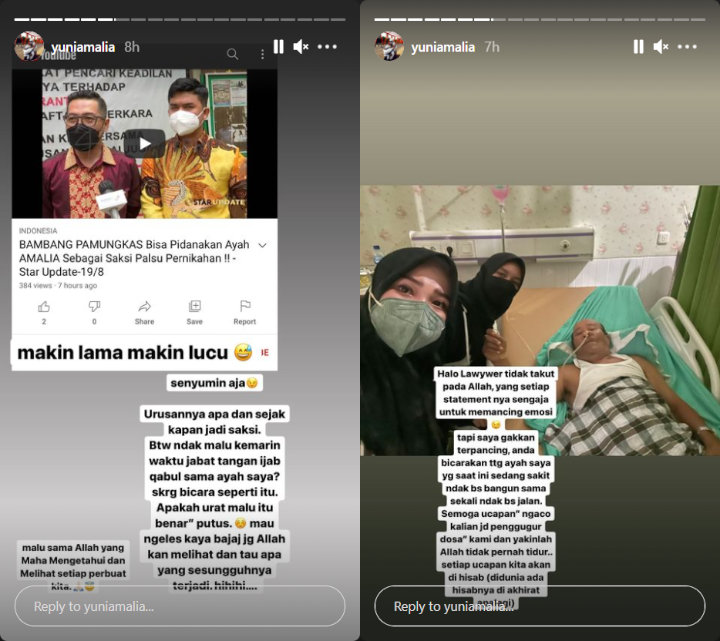 Ayah Amalia Fujiawati Sakit, Bambang Pamungkas Malah Ancam Penjarakan Karena Tudingan ini
