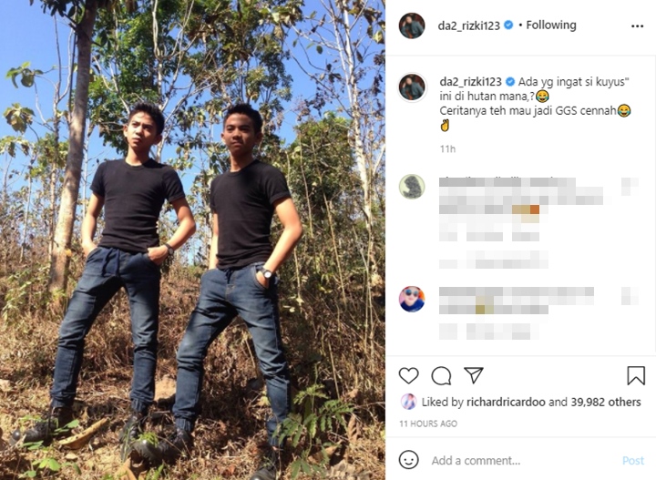 Rizki 2R Posting Foto Masa Lalu Dicibir Belum Move on