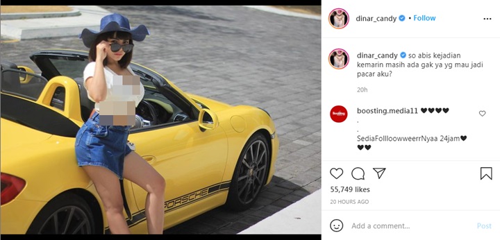 Dinar Candy Penasaran Masih Ada yang Mau Jadi Pacarnya Atau Tidak
