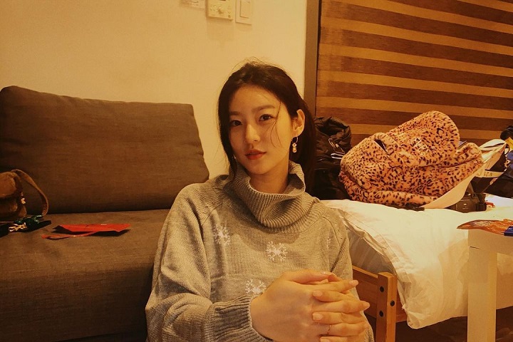 Potret Kim Sae Ron Saat Tahun Baru