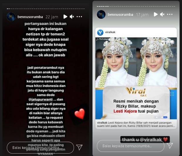 Siger Lesty Kejora Disebut Terlalu Turun Sampai Tutupi Alis, Sang MUA Beber Faktanya