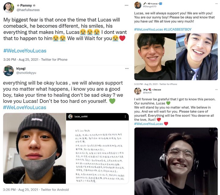 Lucas WayV Minta Maaf Soal Skandal Kencan, #WeLoveYouLucas Trending 2