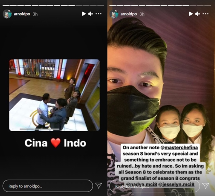 Chef Arnold Sindir Fans Lord Adi