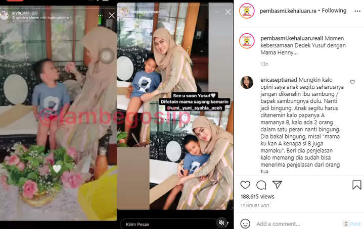 Larissa Chou Ijinkan Yusuf Ke Henny-ALvin
