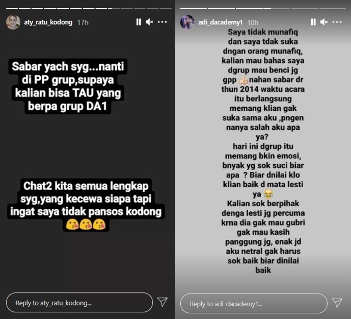 Adi DA Muncul Bela Aty Kodong Soal Group Chat, Agnez Mo Mojok Bareng Pacar di Studio Tato-Topik Pagi