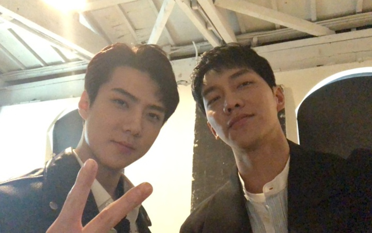 Sehun EXO Dikirimi Lee Seung Gi Hadiah di Lokasi Syuting Drama Ini, Pamerkan Ini 