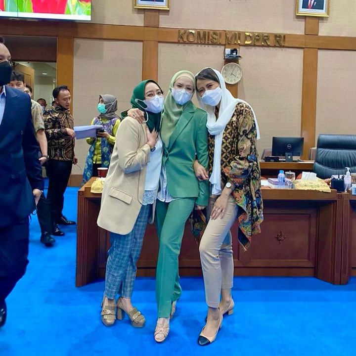 Momen saat Bareng rekan anggota dewan