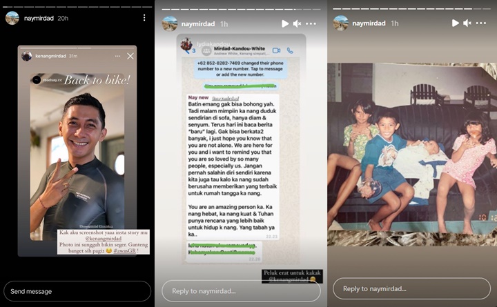 Mimpi Naysila Mirdad Jadi Pertanda Perceraian Kenang, Tulis Pesan Ini Bikin Nangis