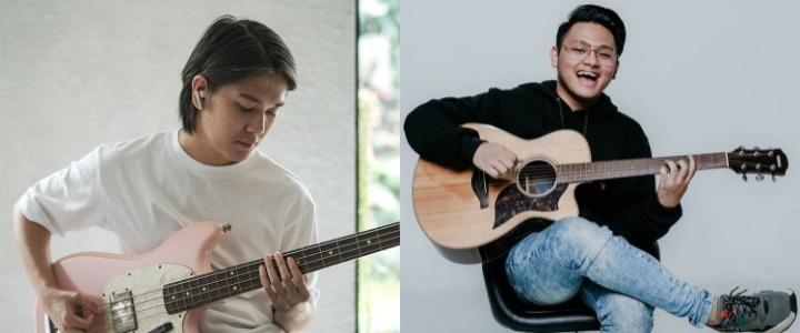 Kerennya saat main gitar
