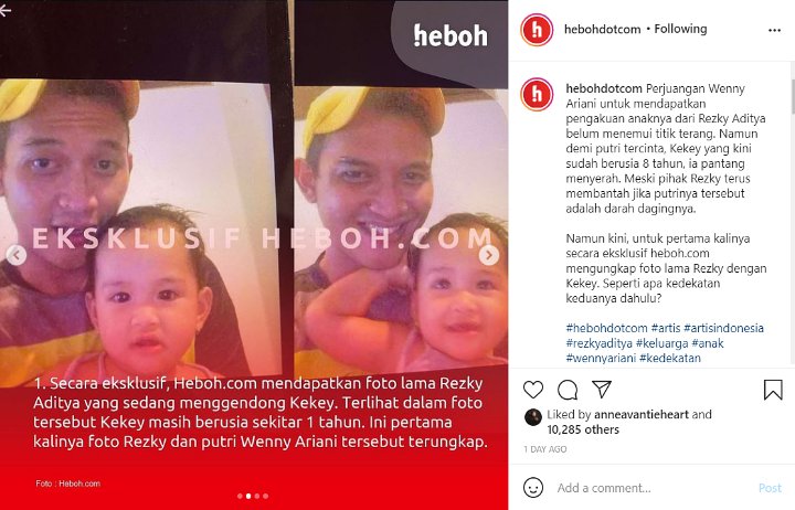 Sifat Asli Tyna Kanna Terbongkar, Foto Lawas Rezky Aditya Gendong Kekey \'Sang Putri\' - Topik Pagi
