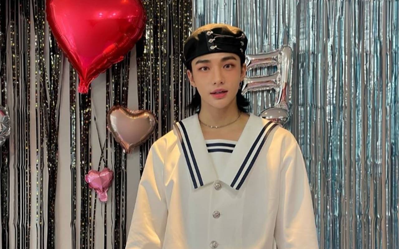 Topi Baret Hyunjin Stray Kids Terpental Jauh Saat Manggung, Fans Langsung Heboh