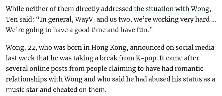 Wawancara Ten dan Yangyang WayV Dikaitkan dengan Skandal Lucas