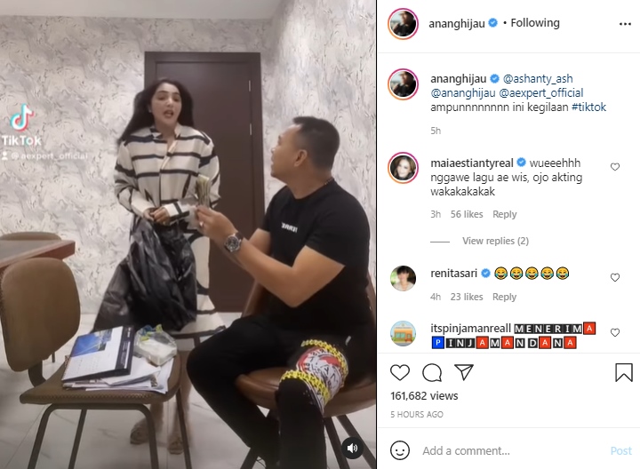 Heboh Video Ashanty Lempar Uang ke Anang Hermansyah, Ini Faktanya