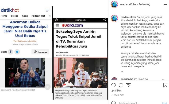 Ramalan Saipul Jamil Oleh Madam Rifdha
