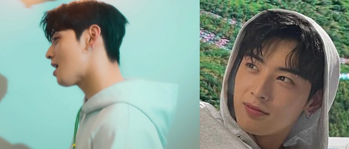 Usai Jungkook BTS, Cha Eunwoo ASTRO Juga Tindik Alis?